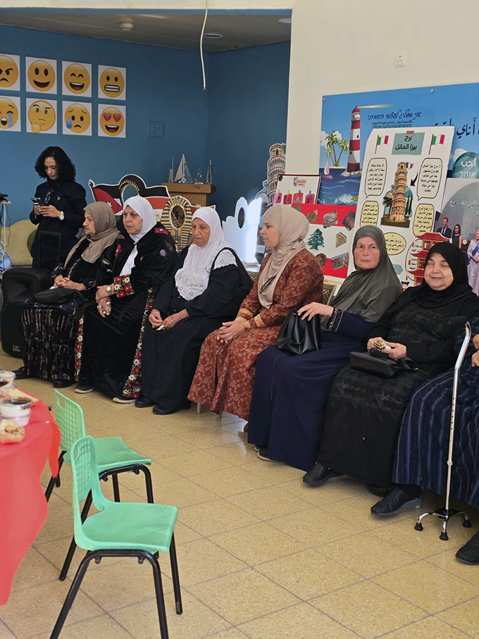 ملتقى الأجيال في مدرسة أجيال الابتدائية في جلجولية